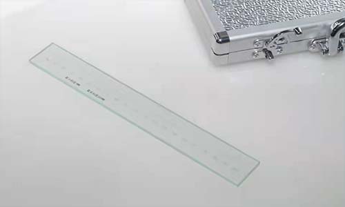 optical glass scale 